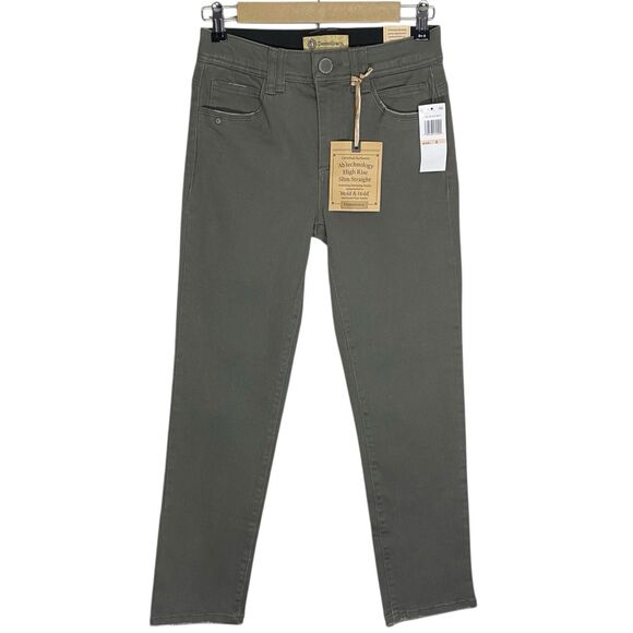 Democracy Ab Technology Jeans Womens 2 Pants Mold & Hold High Rise Stretch NWT - Picture 1 of 15